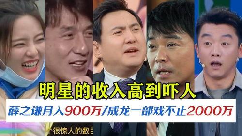 2000年明星收入,揭秘当年影视圈高收入明星